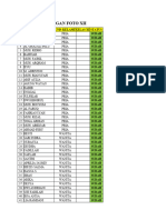 Daftar Status Foto Siswa