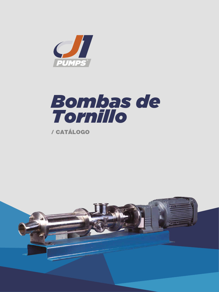 Bombas de Tornillo | PDF | Bomba | Tornillo