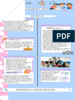 Infografía Línea Del Tiempo Década Ilustrado Azul Pastel