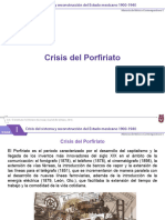 Presentacion Crisis Del Porfiriato