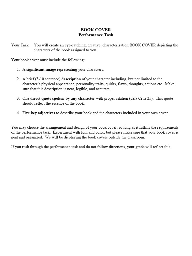 Book Cover Rubric PDF Books Cognitive Science
