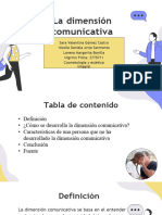 Dimension Comunicativa