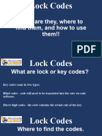 Lock Codes