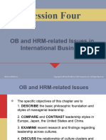 Section 4-OB and HRM-Related Issues in International Business
