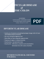 Diverticular Disease