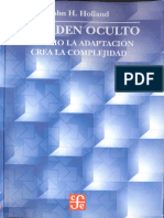 John H. Holland - El Orden Oculto - de Cómo La Adaptación Crea La Complejidad