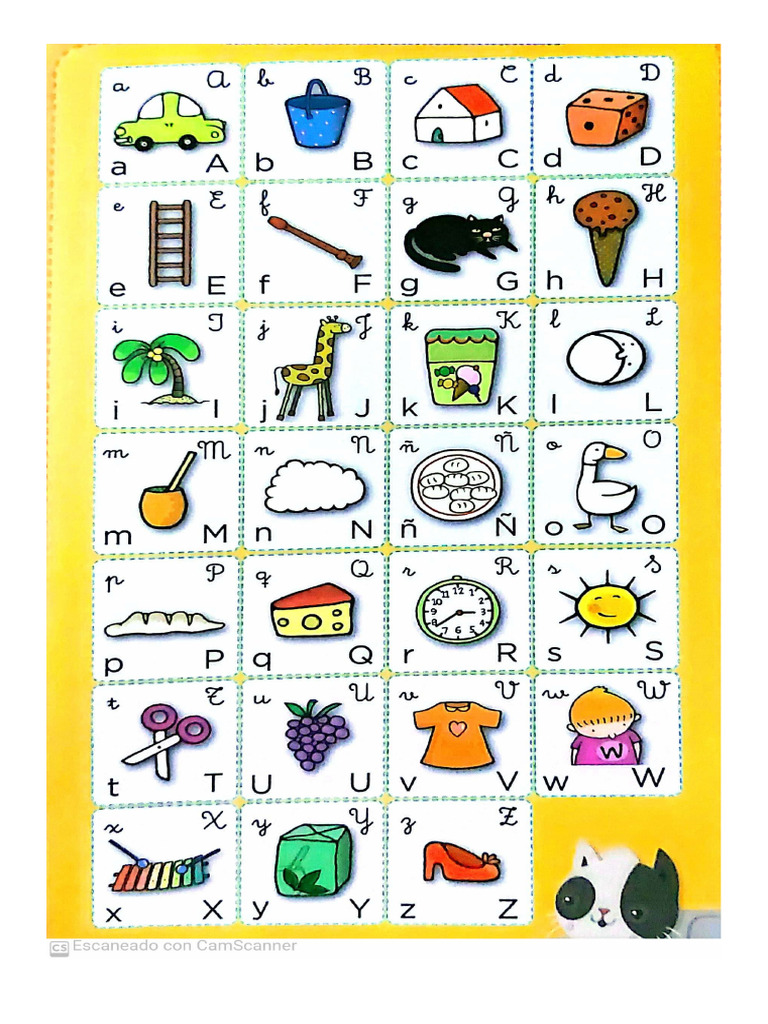 Abecedario Numeros | PDF
