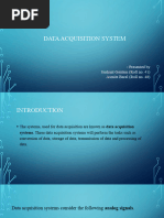 Data Acquisition System Instrumentation