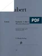 Schubert - D 760 Fantasy C Major Op. 15 Wandererfantasie (Henle)