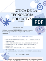 Didáctica de La Tecnología Educativa, Arantza Hidalgo