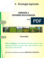 Unidade 2. Fatores Ecológicos