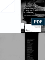 Derecho Penal Del Estado Social y Democrático de Dº