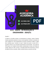 6495 Assessoria Mapa Eciv - Mapa - Introdução À Engenharia - 2024 51