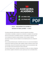 (43)99668 6495 Assessoria Mapa - Microprocessadores e Microcontroladores - 51 2024