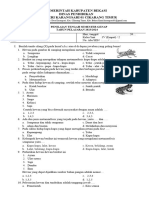 Soal PTS Kelas 4 Semester 2 IPA Tahun 2022