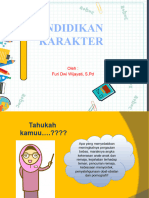 Pendidikan Karakter