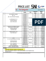 Price List Servvo Des 2019