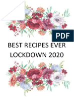 Best Recipe Ever Version 1 Lockdown May 2o20