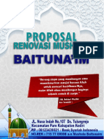 Proposal Pembangunan Mushola