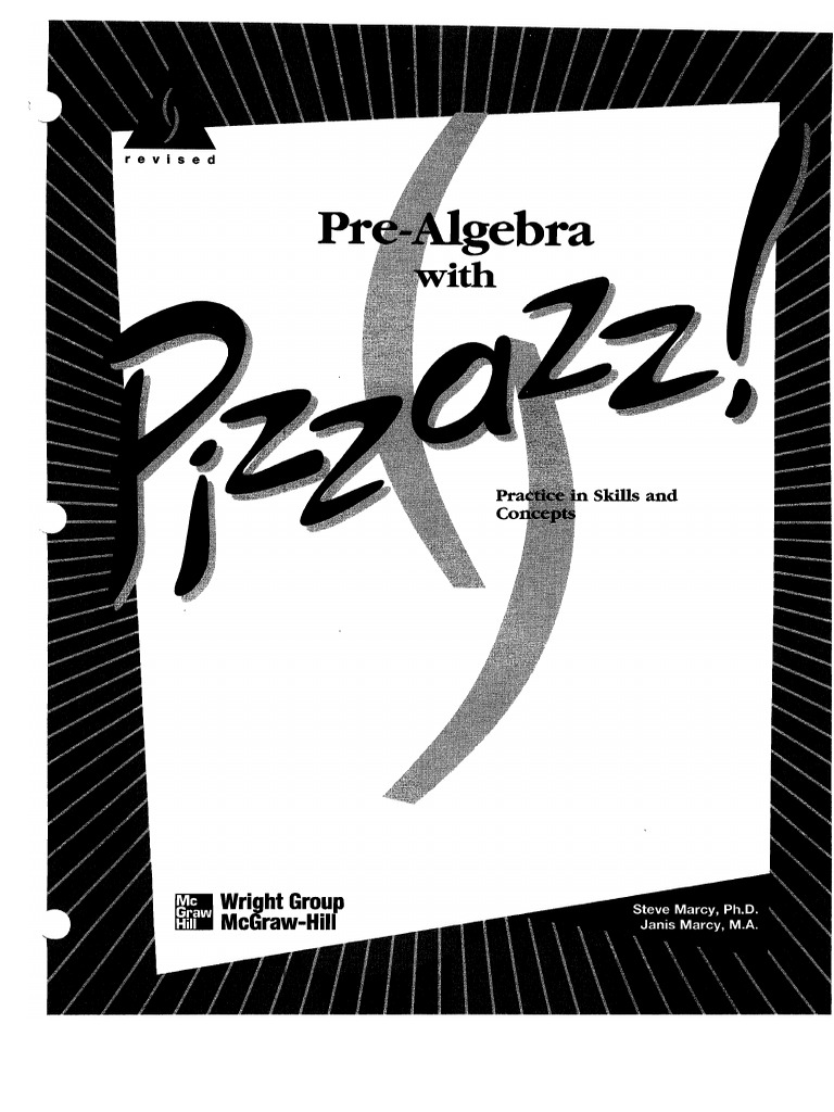 Pre algebra pizzazz pdf rational number mathematics