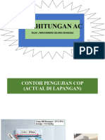 Perhitungan Ac