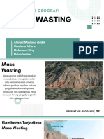 Presentasi Geografi Mass Wasting-1