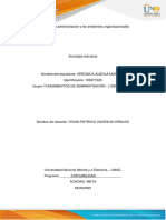 Análisis de La Administración y Los Ambientes Organizacionales