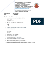 Matematika X