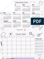 Calendario Mensual 2024 Con Feriados