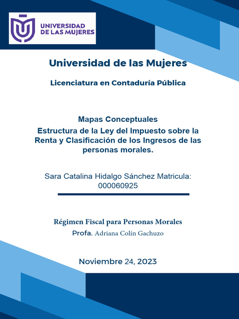 Estructura del Impuesto sobre la Renta | PDF | Impuesto sobre la renta ...