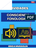 Atividades de Consciência Fonológica - Cópia