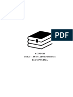 Contoh Buku Administrasi P3a (Perkumpulan Petani Pemakai Air) F4