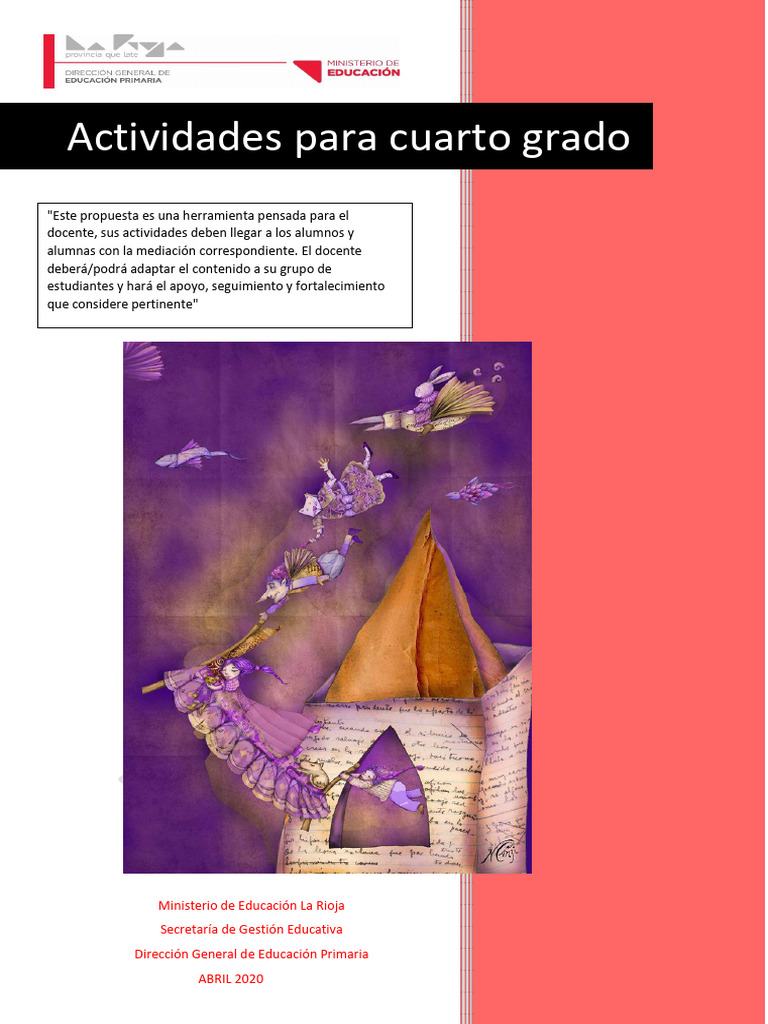 Cuadernillo 4to Grado Pdf