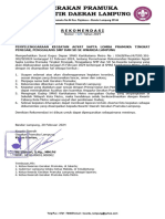 Rekomendasi Kegiatan Rekomendasi Kegiatan Agyat Sapta Lomba Pramuka Tingkat Penegak, Penggalang SMP Dan SD Se-Kwarda Lampung