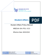 Student-Affairs-Policy-Manual Document
