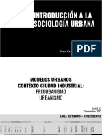 Modelos Urbanos Pre Urbanismo - Urbanismo