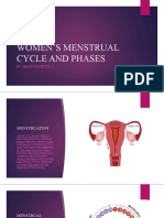 Womens Menstrual Cycle and Phases