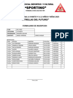 Registro Estrellas Del Futuro 2023 U-9