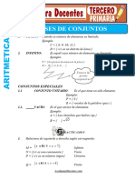 Clases de Conjuntos para Tercero de Primaria 1