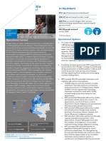 Country Brief: WFP Colombia