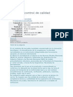 Autocalificable 3 Normas y Control de Calidad