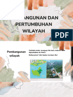 PEMBANGUAN DAN PERTUMBUHAN WILAYAH Theme Presentation