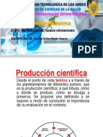 Producción Cientifica