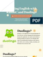 Kahoot and Duolingo