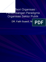 Teori Organisasi Paradigma Anyar