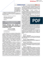 Vivienda, Construcción Y Saneamiento: Normas Legales