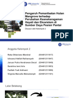 Pengaruh Pemanfaatan Hutan Mangrove Terhadap Perubahan Keanekaragaman Hayati Dan Ekosistem Di Sumber Daya Pesisir Pantai