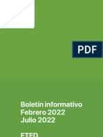 Boletin ETED - Febrero - Julio 2022