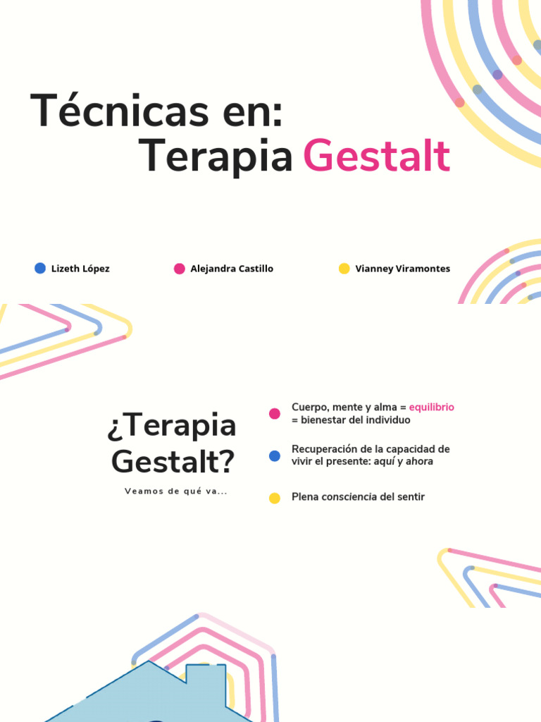 Técnicas de Terapia Gestalt Explicadas | PDF | Terapia Gestalt | Las ...