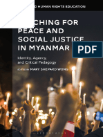 Mary Shepard Wong - Teaching For Peace and Social Justice in Myanmar - Identity, Agency, and Critical Pedagogy-Bloomsbury Academic (2022)